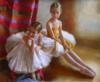 Схема вышивки «Маленькие балерины»