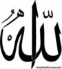 Схема вышивки «Аллах 1»