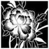 Схема вышивки «Monochrome Flowers»