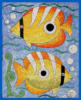 Схема вышивки «Мазайка рыбки»