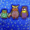 Схема вышивки «Owl Family»