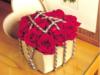 Схема вышивки «Корзинка с розами»