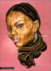 Схема вышивки «Портрет негритянки»