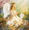 Схема вышивки «Ангелы-дети»