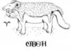 Схема вышивки «Знаки зодиака в котах»