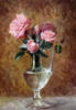 Схема вышивки «Лесохина Любовь. Розы в графине»