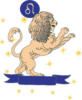 Схема вышивки «Знаки зодиака - лев»