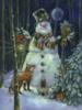 Снеговик и лесные звери: оригинал