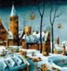 Зимний городок с башенками: оригинал