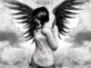 Ангел с чёрными крыльями: оригинал