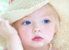 Схема вышивки «Малышка в шляпке»