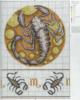 Схема вышивки «Знаки зодиака. Скорпион»