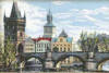 Схема вышивки «Прага. Карлов мост»