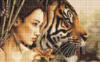 Девушка и тигр: оригинал