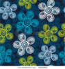 Схема вышивки «Подушка с цветами»