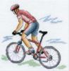 Схема вышивки «Велосипедист»