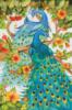 Схема вышивки «Peacocks & Flowers»