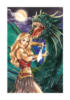 Схема вышивки «Девушка и дракон »