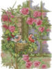 Схема вышивки «Птички в розах»