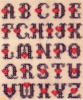 Схема вышивки «Английский алфавит»