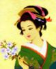 Схема вышивки «geisha»