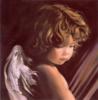 Схема вышивки «Мальчик -ангелочек»