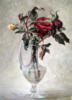 Розы в вазе: оригинал