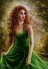 Дама в зеленом: оригинал