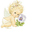Схема вышивки «Маленький ангелочек»