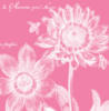 Схема вышивки «Подушка Летные цветы 1»