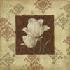 Схема вышивки «Подушка белые тюльпаны 1»