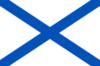 Схема вышивки «Андреевский флаг»