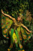 Схема вышивки «Танцовщица с острова Ява»
