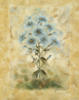 Схема вышивки «Голубой цветок»