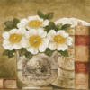 Схема вышивки «Цветы и книги 3»
