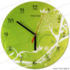Схема вышивки «Часы зеленый луг»