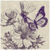 Схема вышивки «Бабочки и цветы 2»