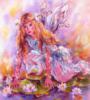 Маленькая фея и водяные лилии: оригинал