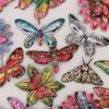 Схема вышивки «Подушка Бабочки»