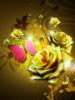 Схема вышивки «Золотые розы»