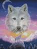 Схема вышивки «Небесная волчица»