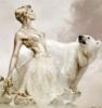Девушка и белый медведь: оригинал