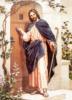 Схема вышивки «Иисус у двери»