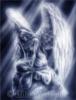 Схема вышивки «Тоскующий ангел»