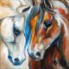 Horse Pair - Marcia Baldwin: оригинал