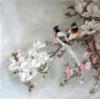 Схема вышивки «Magnolia & birds»