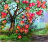 Схема вышивки «В яблоневом саду»