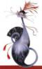 Схема вышивки ««Мэрилин Робертсон кошка»»