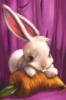 Кролик с морковкой: оригинал