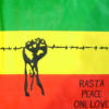 Схема вышивки «Rasta Peace One love»